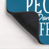 Tapis De Souris Smart People Don't Get Offended  (Coin)