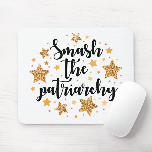 Tapis De Souris Smash Le Patriarcat ! Mousepad (Avec souris)