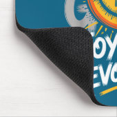 Tapis De Souris Smile Face Optimism Good Energy Mental Health Awar (Coin)