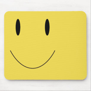 Tapis De Souris Smile Yellow Happy Face 001
