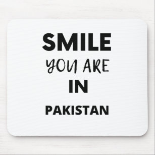 TAPIS DE SOURIS SMILE YOU ARE IN PAKISTAN