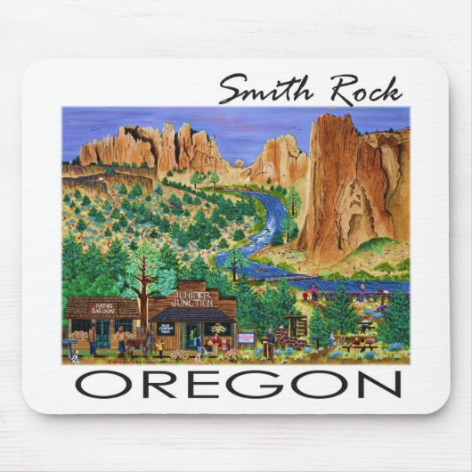 Tapis De Souris Smith Rock ~ Oregon (Devant)