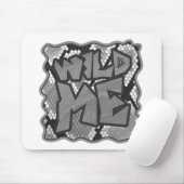 Tapis De Souris Snake Yellow et Gold Print (Avec souris)