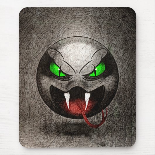 Tapis De Souris Snakemoji Vintage Muismat (Voorkant)