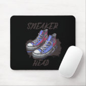 Tapis De Souris Sneaker head (Avec souris)