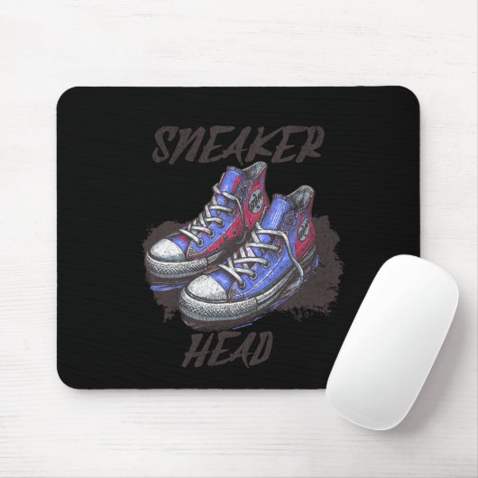 Tapis De Souris Sneaker head (Avec souris)