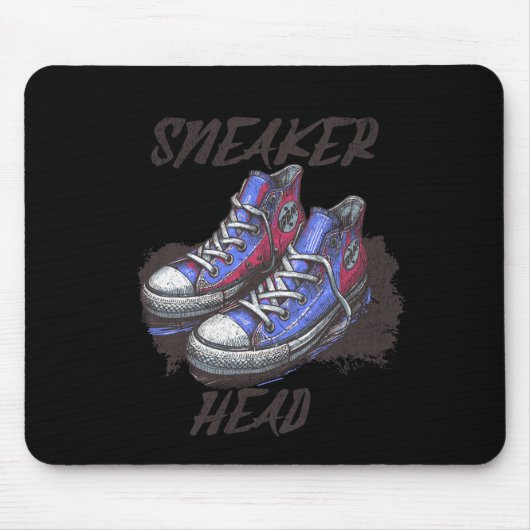 Tapis De Souris Sneaker head (Devant)