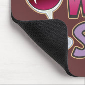 Tapis De Souris Snob fier de vin (Coin)