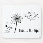 Tapis De Souris Snoopy Avec Dandelion (Devant)