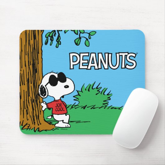 Tapis De Souris Snoopy "Joe Cool" debout (Avec souris)