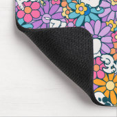 Tapis De Souris Snoopy & Motif de fleurs de bois (Coin)