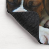 Tapis De Souris Snoozing boxpups mousepad (Coin)