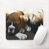 Tapis De Souris Snoozing boxpups mousepad (Avec souris)