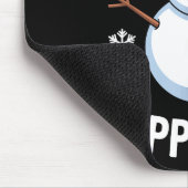 Tapis De Souris Snow Day Suprter Snow Snowflake Snowman Winter Tea (Coin)