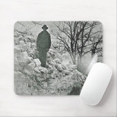 Tapis De Souris Snow mousepad (Avec souris)