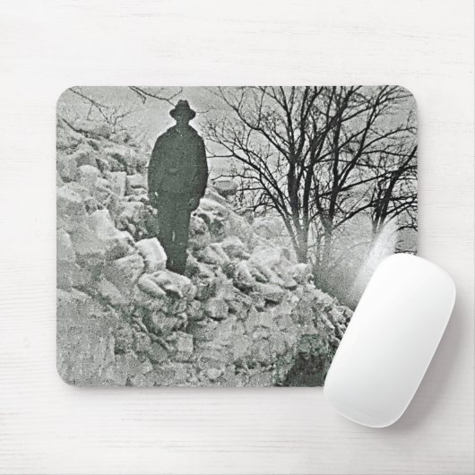 Tapis De Souris Snow mousepad (Avec souris)
