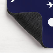 Tapis De Souris snowboard. board avec oiseaux. (Coin)