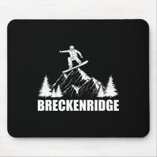 Tapis De Souris Snowboard Breckenridge Colorado Snowboard