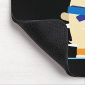 Tapis De Souris Snowboard Carlin Wintersport Idée cadeau (Coin)