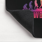 Tapis De Souris Snowboard Evolution du snowboard Freestyle Snowboa (Coin)