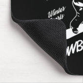 Tapis De Souris Snowboard Extreme Snowboard Sports d'hiver Sno (Coin)