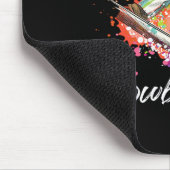 Tapis De Souris Snowboard Fille Snowboard Juste Une Fille Qui Aime (Coin)