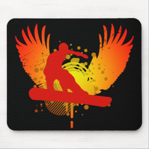 Tapis De Souris snowboard. hi-fi.