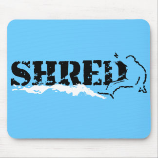 Tapis De Souris snowboard. shred.