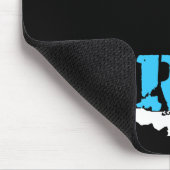Tapis De Souris snowboard. shred. (Coin)