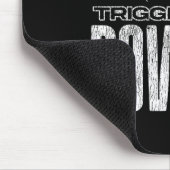 Tapis De Souris Snowboard Snowboard Déclenché Par Poudre (Coin)