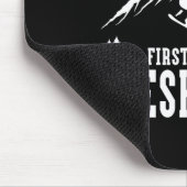 Tapis De Souris Snowboard Snowboard Happiness Is First Trails I (Coin)