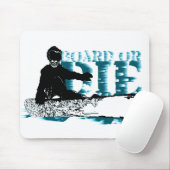 Tapis De Souris snowboardBOARD ou die (Avec souris)