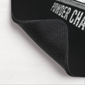 Tapis De Souris Snowboarder en poudre Chaser Drôle Snowboard enfan (Coin)