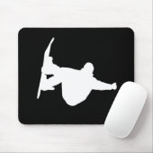 Tapis De Souris Snowboarding frais (Avec souris)