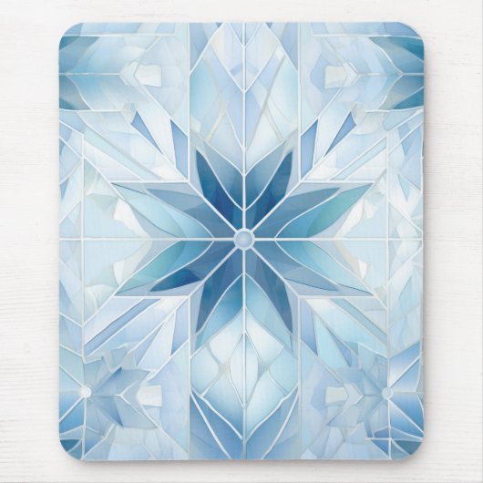 Tapis De Souris Snowflake Mousepad (Devant)