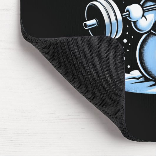 Tapis De Souris Snowlifter Noël Snowman Winter Snowflake G (Coin)