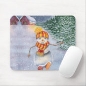 Tapis De Souris Snowman (Avec souris)