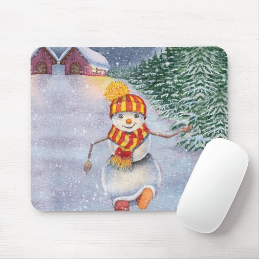Tapis De Souris Snowman (Avec souris)