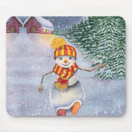 Tapis De Souris Snowman (Devant)