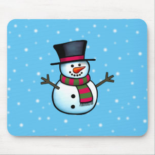 Tapis De Souris Snowman