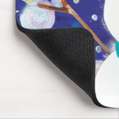 Tapis De Souris Snowman d'hiver (Coin)