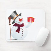 Tapis De Souris Snowman for Christmas / X-mas (Avec souris)