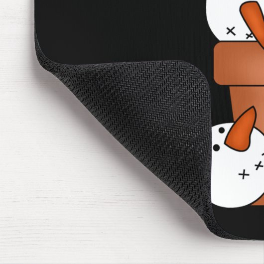 Tapis De Souris Snowman Holiday Madness (Coin)