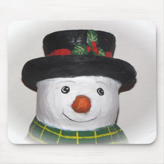 Tapis De Souris Snowman Pad très mignon (Devant)