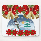 Tapis De Souris Snowman Souse Pad (Devant)