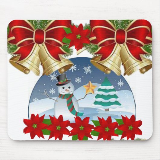 Tapis De Souris Snowman Souse Pad (Devant)