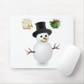 Tapis De Souris Snowman Souse Pad (Avec souris)