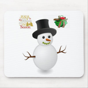 Tapis De Souris Snowman Souse Pad