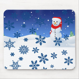 Tapis De Souris Snowman Souse Pad