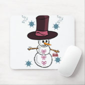 Tapis De Souris Snowman Souse Pad (Avec souris)